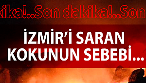 İzmir'i saran kokunun sebebi