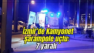 Kamyonet şarampole uçtu: 7 yaralı
