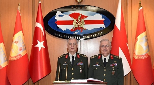 Kara Kuvvetleri Komutanlığında devir-teslim yapıldı