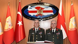Kara Kuvvetleri Komutanlığında devir-teslim yapıldı