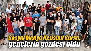 Sosyal Medya İletişimi Kursu, gençlerin gözdesi oldu