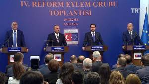 4 bakandan ortak basın açıklaması