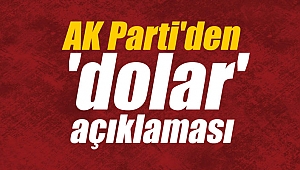 AK Parti'den 'dolar' açıklaması