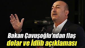 Bakan Çavuşoğlu'ndan flaş dolar ve İdlib açıklaması