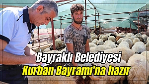 Bayraklı Belediyesi Kurban Bayramı'na hazır
