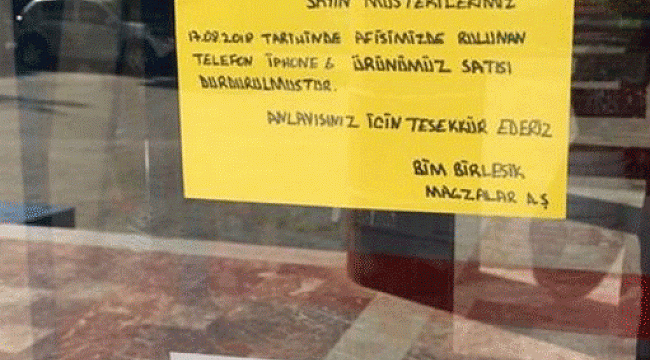 BİM, iPhone kampanyasını rafa kaldırdı