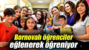 Bornova'da öğrenciler eğlenerek öğreniyor