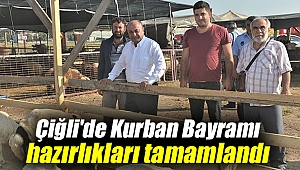 Çiğli Belediyesi, Bayram hazırlıkları tamamladı