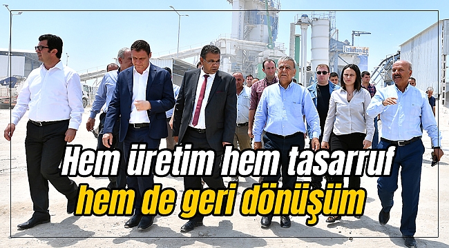 Hem üretim hem tasarruf hem de geri dönüşüm