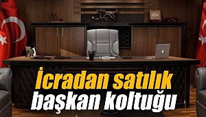 İcradan satılık başkan koltuğu