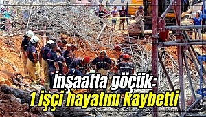 İnşaatta göçük: 1 işçi hayatını kaybetti