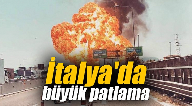 İtalya'da büyük patlama