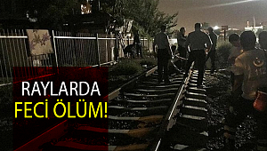 Manisa Şehzadeler'de tren yolunda feci ölüm!