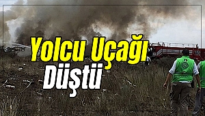 Meksika'da yolcu uçağı düştü!