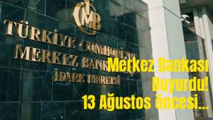 Merkez Bankası Duyurdu