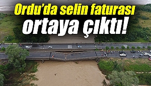 Ordu’da selin faturası ortaya çıktı!