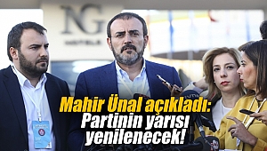 Partinin yarısı yenilenecek!
