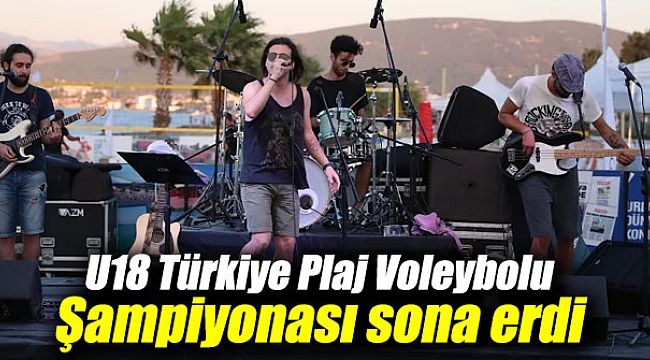 Plaj Voleybolu Şampiyonası sona erdi