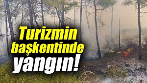 Turizmin başkentinde yangın!