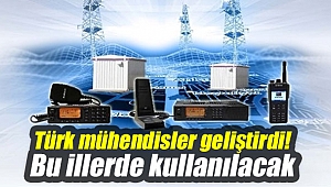 Türk mühendisler geliştirdi!