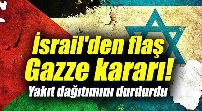 Yakıt dağıtımını durdurdu