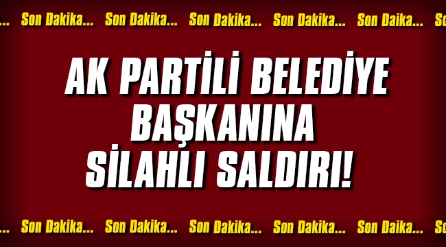 AK Partili Oğuz'a silahlı saldırı!