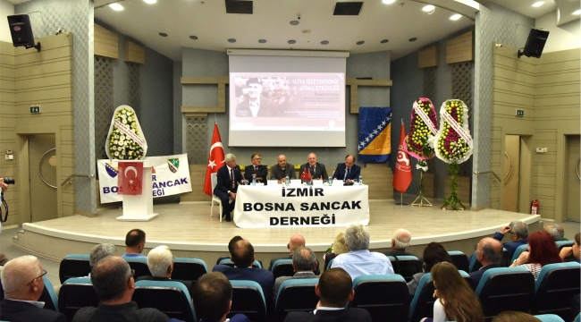 Aliya İzzetbegoviç Bornova’da anıldı