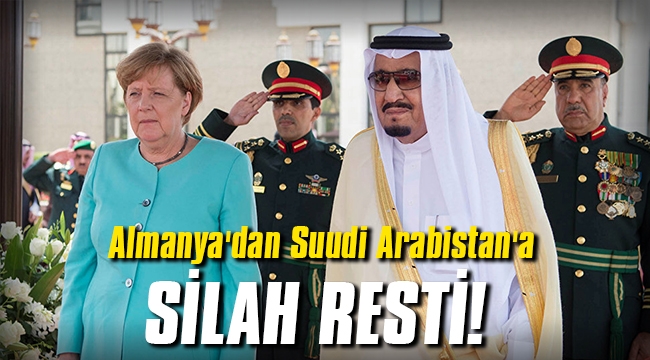 Almanya'da Suudi Arabistan'a silah resti!