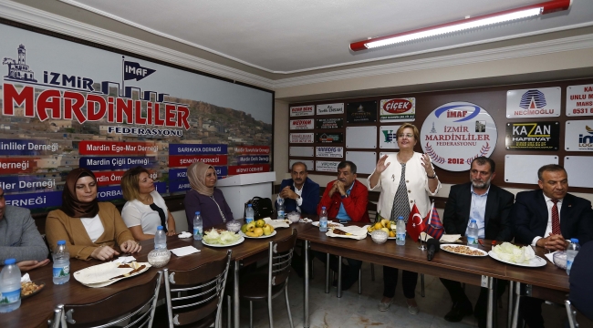 Başkan Pekdaş’a Mardinliler ziyareti
