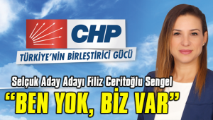 Selçuk'ta Filiz Ceritoğlu Sengel Aday Adaylığını Açıkladı