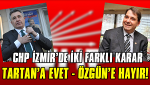 TARTAN'A EVET ÖZGÜN'E HAYIR!