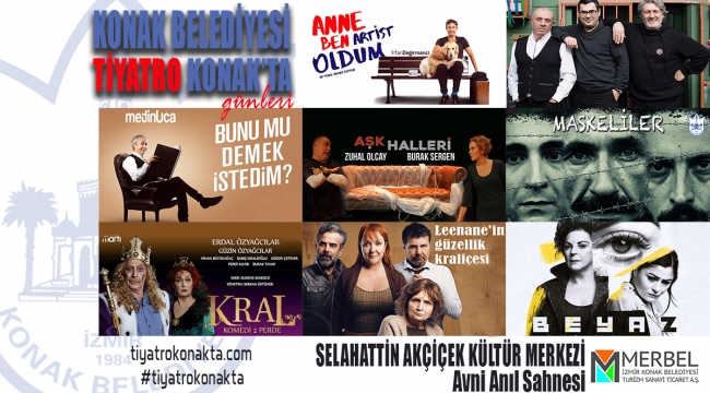 Tiyatronun kalbi Konak’ta atacak