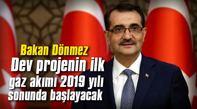 Bakan dönmez TürkAkım projesi hakkında konuştu