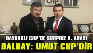BAYRAKLI'YA SÜRPRİZ ADAY ADAYI: ŞEREF BALBAY