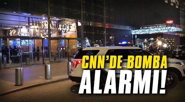 CNN'de bomba alarmı!