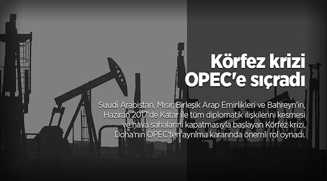Körfez krizi OPEC'e sıçradı