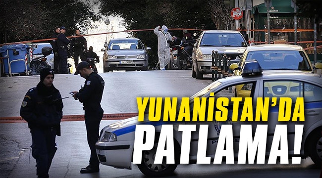 Yunanistan'da patlama!