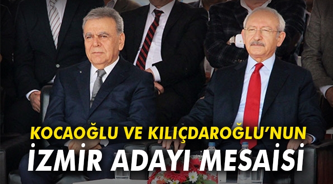 Başkan Kocaoğlu ile Kılıçdaroğlu'ndan İzmir adayı mesaisi