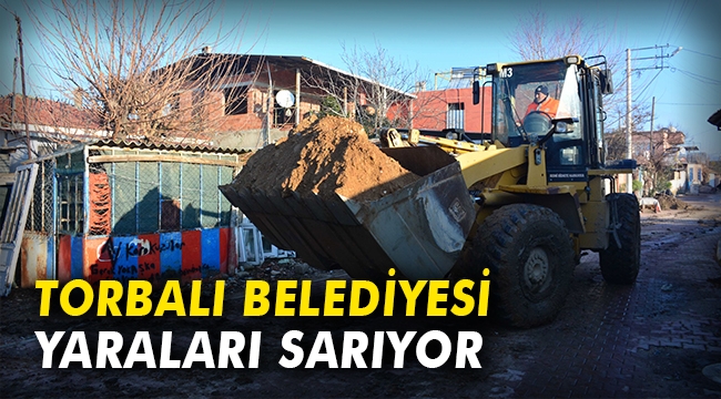Torbalı Belediyesi yaraları sarıyor