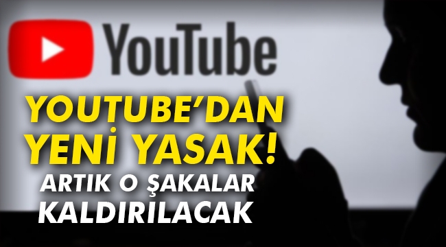 YouTube'dan yeni yasak! Artık o şakalar kaldırılacak