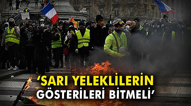 Fransa Sağlık Bakanı Buzyn: Sarı yeleklilerin gösterileri bitmeli