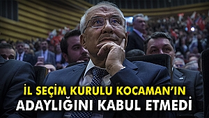 İl Seçim Kurulu Kocamaz'ın adaylığını kabul etmedi