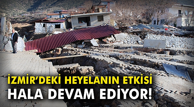İzmir'de heyelanın etkisi hala devam ediyor