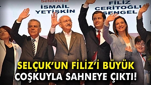 Selçuk’un Filiz’i büyük coşkuyla sahneye çıktı