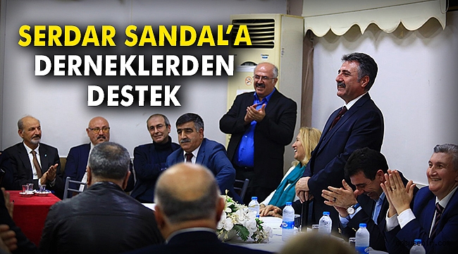 Serdar Sandal'a derneklerden destek