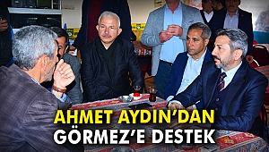 Ahmet Aydın'dan Görmez'e destek