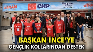 Başkan İnce’ye Gençlik Kollarından destek