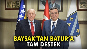 Baysak’tan Batur’a tam destek
