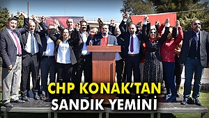 CHP Konak’tan sandık yemini