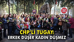 CHP'li Tugay: Erkek düşer, kadın düşmez